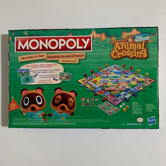 Monopoly®: Animal Crossing New Horizons Edition Board Game-New - Picture 6 of 8